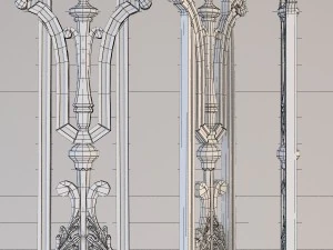 iron baluster 3D Print Model