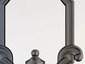 iron baluster 3D Print Model