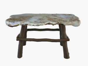 table of juniper Model 3D