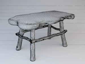 table of juniper 3D Model