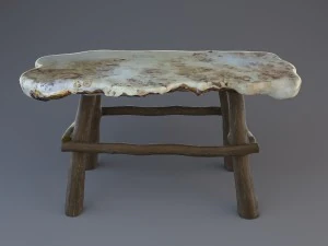 table of juniper 3D Model