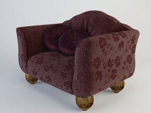 armchair Model 3D