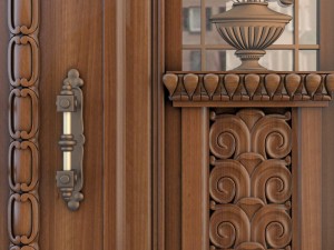 classic doors 3D Модель