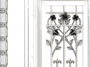 classic doors 3D Model
