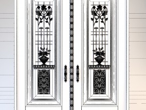 classic doors 3D Модель
