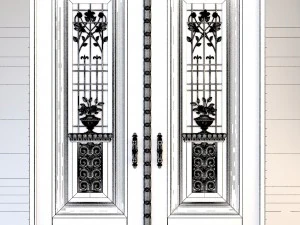 classic doors 3D Model