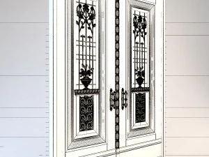 classic doors 3D Model