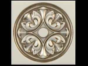 玫瑰花结 3D 打印模型