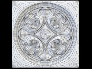 rosette 3D 打印模型