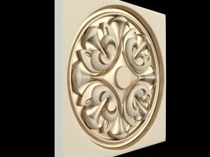 rosette 3D 打印模型