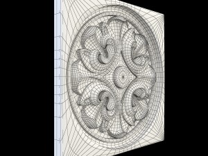 rosette 3D 打印模型