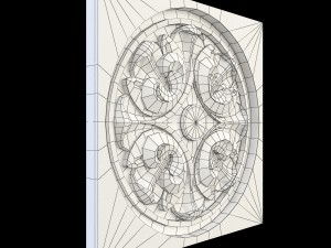 rosette 3D 打印模型