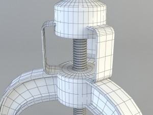 mobili casanova pouf Modelo 3D