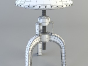mobili casanova pouf Modelo 3D