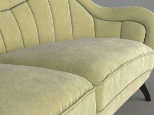 sofa hermes 3D Model