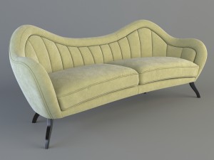 sofa hermes 3D Model