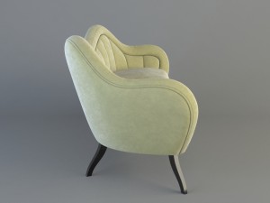 sofa hermes 3D Model