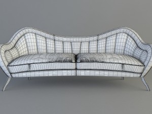 sofa hermes 3D Model