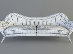 sofa hermes 3D Model