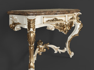 classical console table for cnc 3D 模型