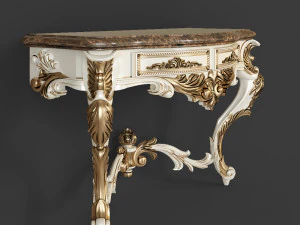 classical console table for cnc 3D Model