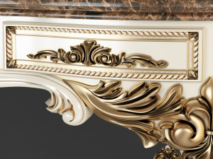 classical console table for cnc 3D 模型