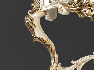 classical console table for cnc 3D Model