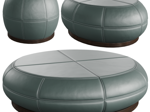 Set Meja Kopi Helios 3 Model Gaya Liaigre Model 3D