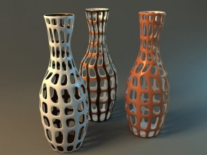 decorative vase Modello 3D