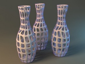 decorative vase 3D-Modell