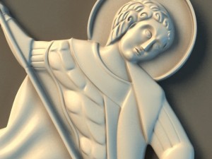 holy greatmartyr george the victorybearer 3D Model