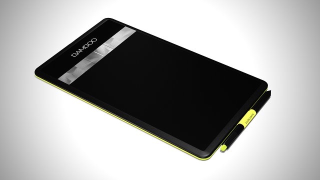 wacom bamboo 3Dモデル .c4d .max .obj .3ds .fbx .stl .blend 