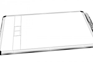 wacom bamboo 3Dモデル