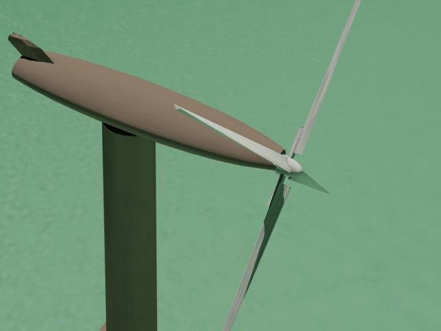 wind turbine 3D मॉडल .c4d .max .obj .3ds .fbx .stl .blend 