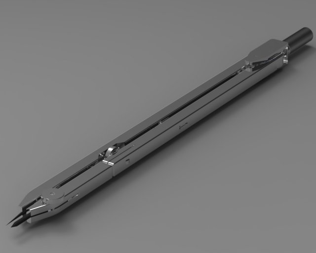 drawing compass 3D Model .c4d .max .obj .3ds .fbx .stl .blend