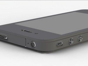 iphone 4s Modello 3D