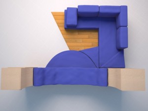 cupboard skateboard 3D मॉडल