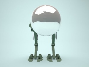 robot lamp 3D Modell