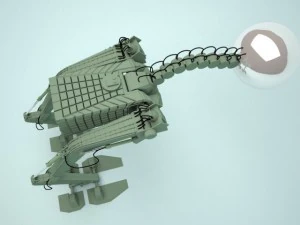 l&acirc;mpada rob&ocirc; Modelo 3D