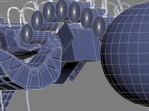 robot lamp 3D Modell