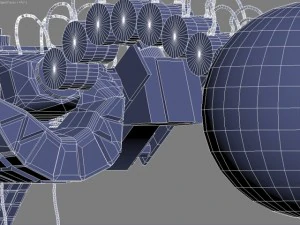 l&acirc;mpada rob&ocirc; Modelo 3D