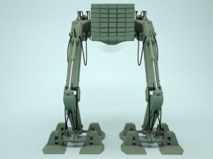 robot lamp 3D Modell
