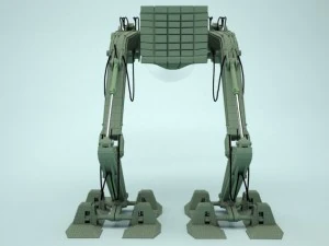 l&acirc;mpada rob&ocirc; Modelo 3D