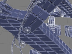 robot lamp 3D Modell