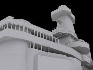 bb 63 uss missouri 3D Model