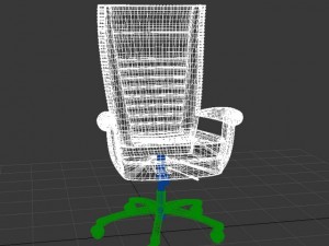 chair florence collection 3D Model