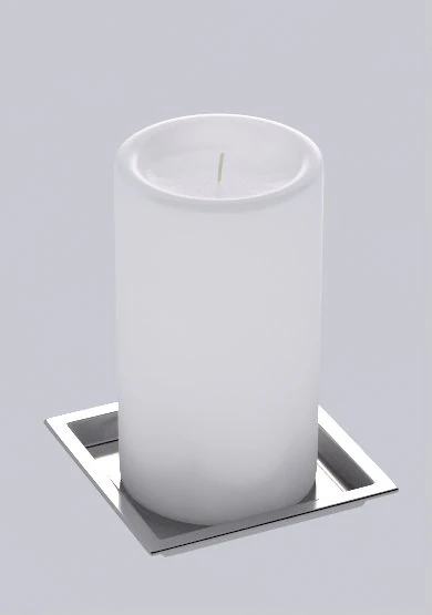 bougie Modèle 3D .c4d .max .obj .3ds .fbx .stl .blend 