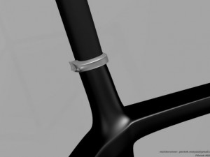 merida cyclo cross carbon team 2012 frame set Modelo 3D
