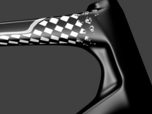 merida cyclo cross carbon team 2012 frame set Modelo 3D
