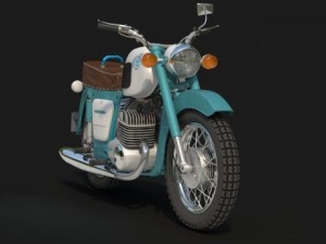 motorcycle izh jupiter 3 3D Model